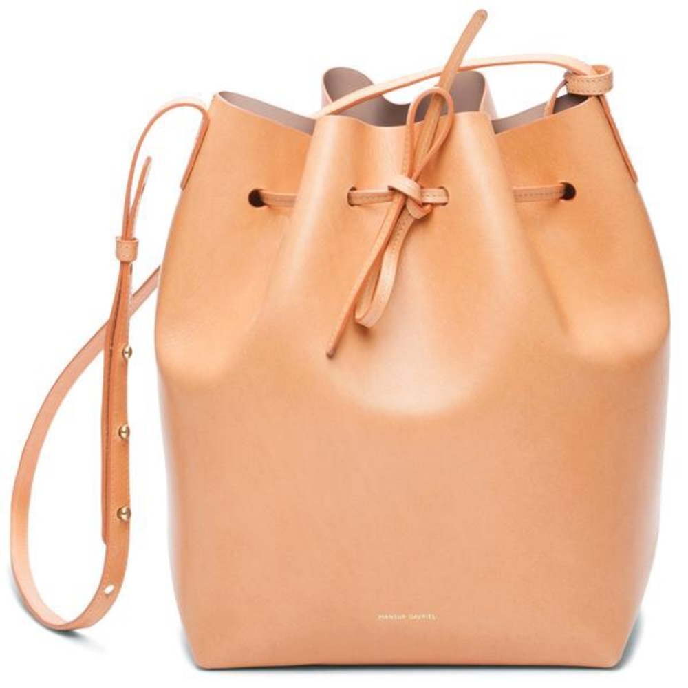 Mansur Gavriel Cammello/Antico Bucket Bag